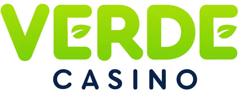 Verde Casino logo med karakteristisk grøn og hvid design